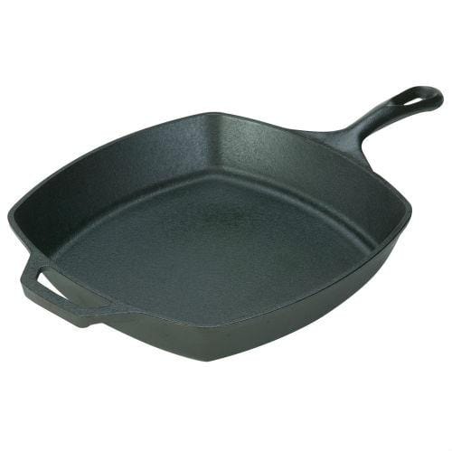 Lodge Manufacturing Company CRS10HH61 Carbon Steel Skillet, 10-inch,  Black/Orange