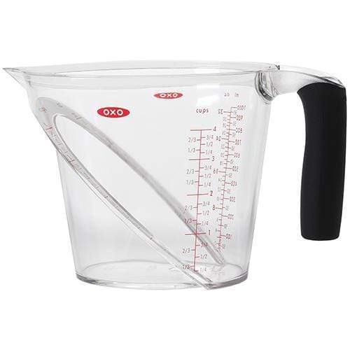 OXO Good Grips 2 Cup Adjustable Measuring Cup, Clear/Black