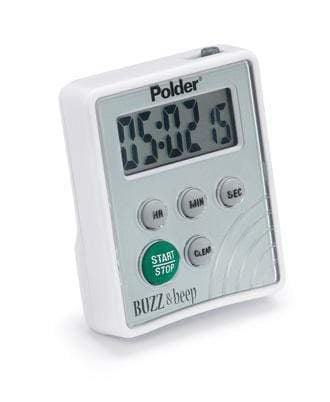 Polder 3-IN-1 Timer Clock & Stopwatch 898-90 Multi Function Tool w