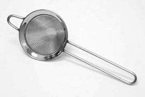OXO Good Grips 14 x 6 Stainless Steel Fine Mesh Strainer with Black  Handle 38891