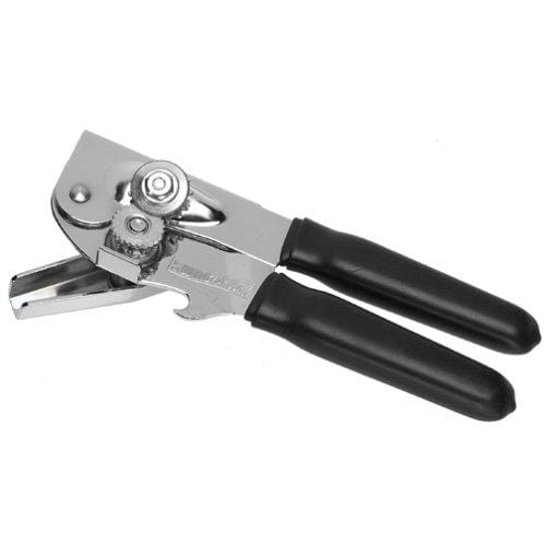 Swing-A-Way Kitchen Wall Mount White Can Opener with Magnetic Lid Lifter