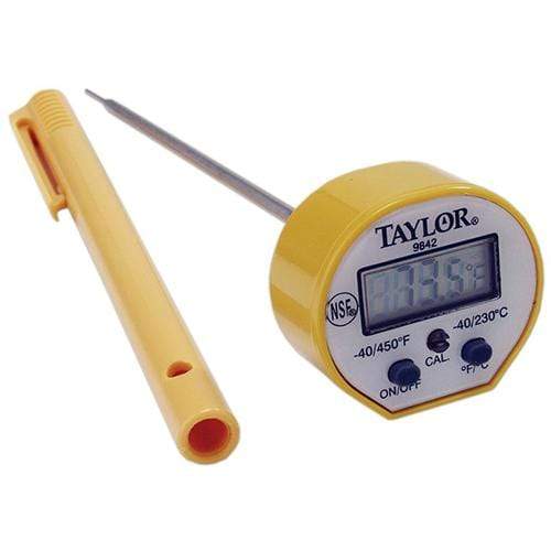 Taylor Pro Digital Cooking Thermometer w/ Timer White