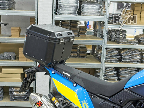 Perun moto Yamaha Tenere 700 Top Luggage rack and Givi top case - 1