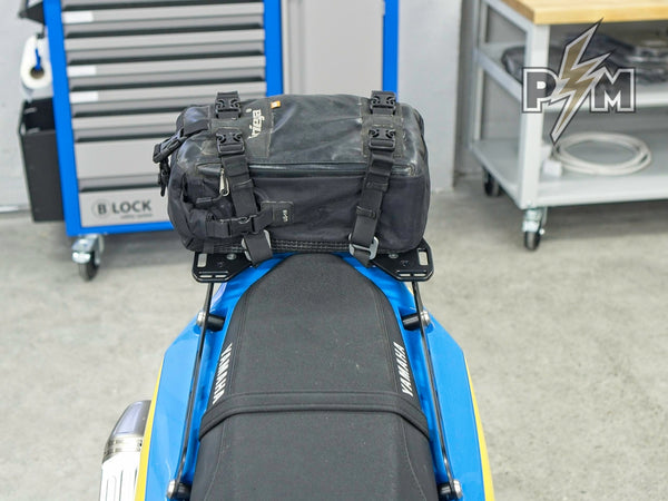 Kriega US Drypack on Yamaha Tenere 700 with Perun moto Top luggage rack - 8