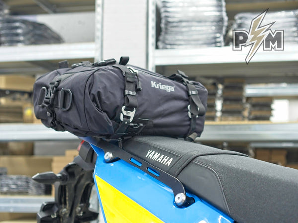Kriega US Drypack on Yamaha Tenere 700 with Perun moto Top luggage rack - 11