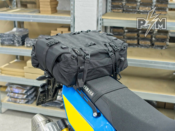 Kriega US Drypack on Yamaha Tenere 700 with Perun moto Top luggage rack -  23