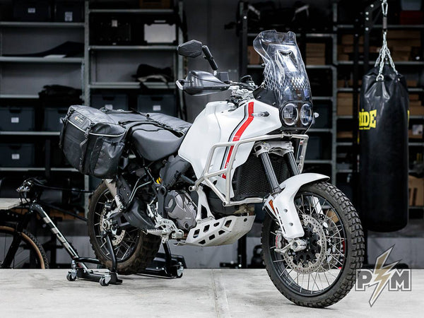 Perun moto Ducati DesertX Top Luggage rack + Side carriers + Giant Loop Siskiyou - 3