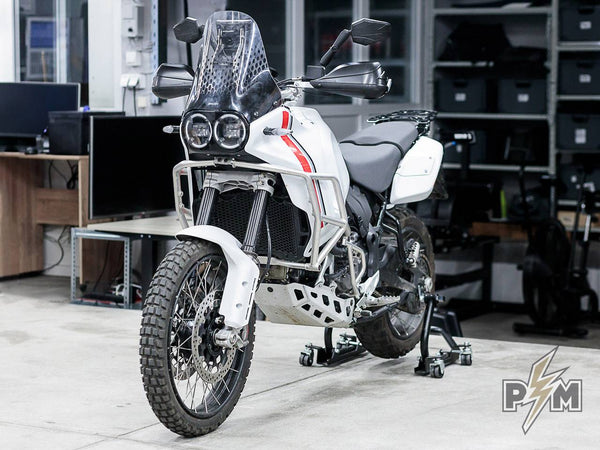 Perun moto Ducati DesertX Top luggage rack Gen2 and Aux fuel tank - 9