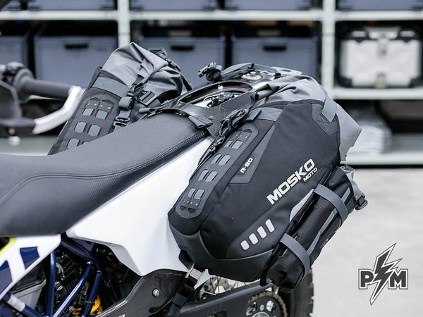 Perun moto Husqvarna 701 Luggage rack & Heel guards Mosko moto Reckless 80 Gnoblin - 5