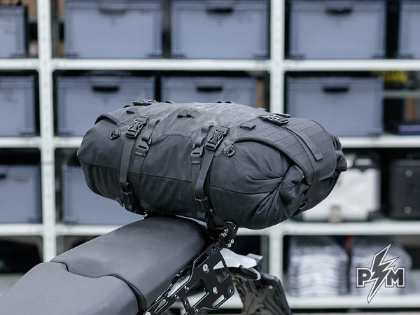 Perun moto Ducati Desertx Top luggage rack and Kriega US-40 Rackpack - 5