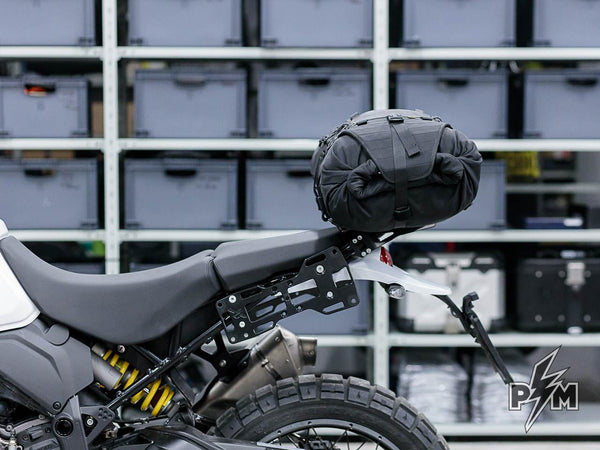 Perun moto Ducati Desertx Top luggage rack and Kriega US-40 Rackpack - 6