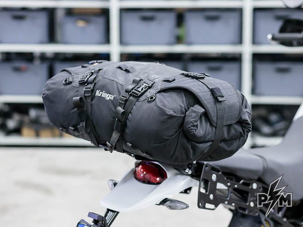 Perun moto Ducati Desertx Top luggage rack and Kriega US-40 Rackpack - 10
