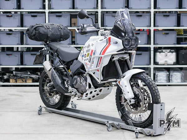 Perun moto Ducati Desertx Top luggage rack and Kriega US-40 Rackpack - 1