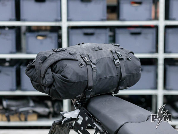 Perun moto Ducati Desertx Top luggage rack and Kriega US-40 Rackpack - 12