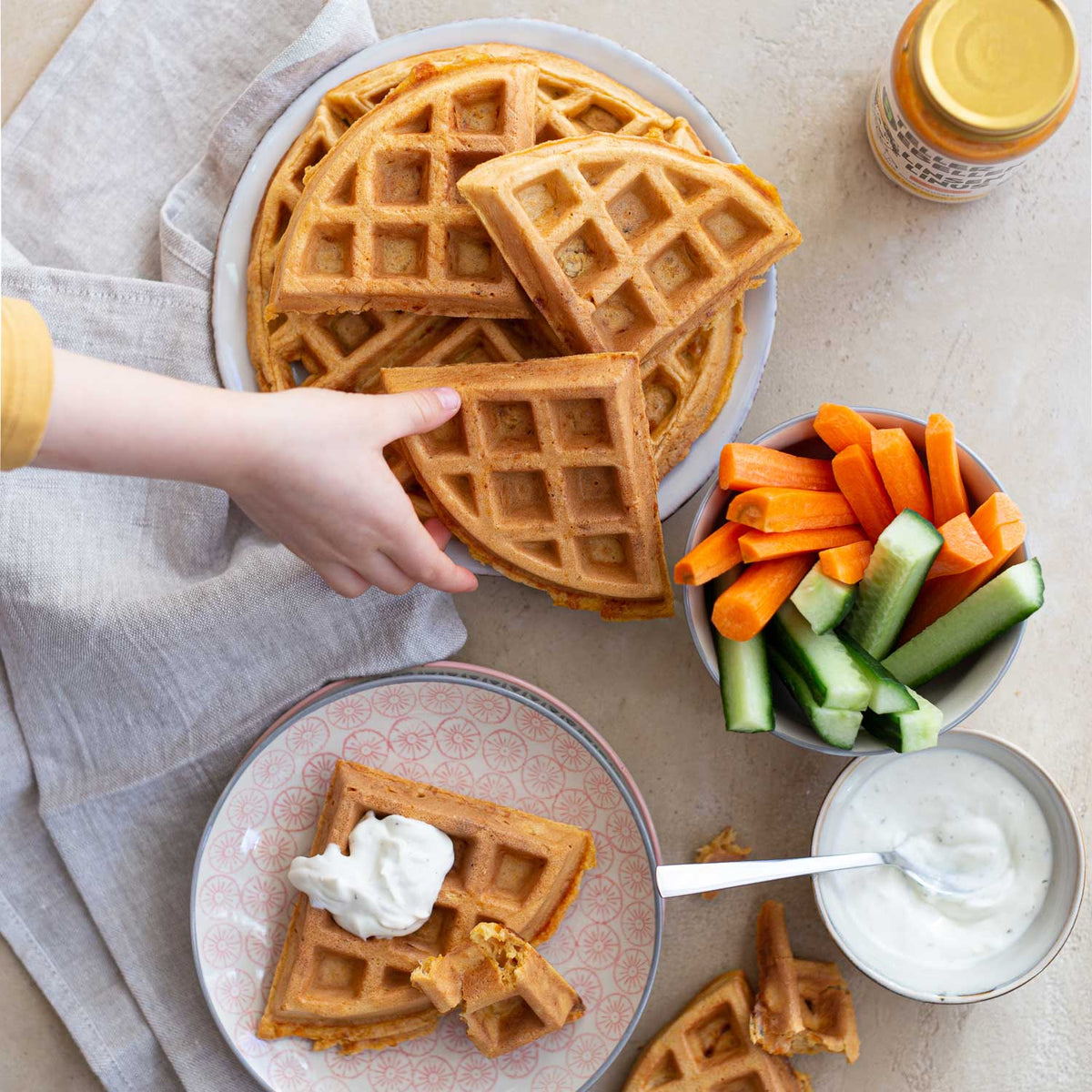 Linsen Linus liebt Waffeln! | Tellerrebellen