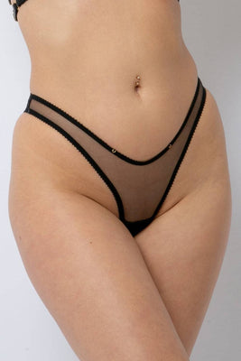 Marinette High Rise Thong, Naughty Knickers