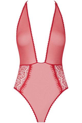 Maison Close Accroche Coeur Triangle Bra (Red)