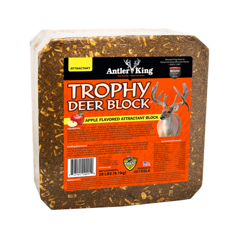 Antler King Trophy Deer Block Deer Attractant Pittsboro Feed 7419