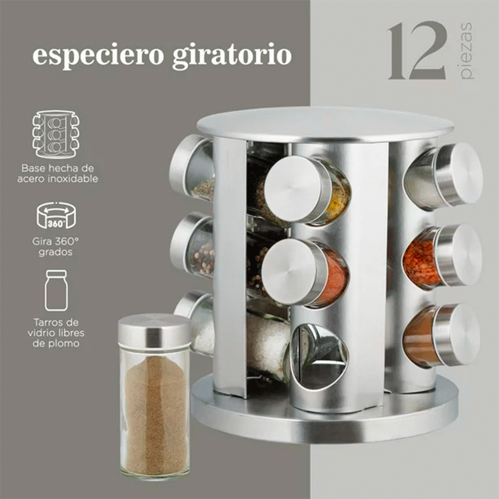 Especiero giratorio - Pitipa.mx