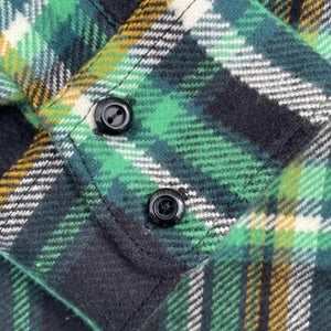 Bryson Check Flannel Shirt - Black, Green, Yellow