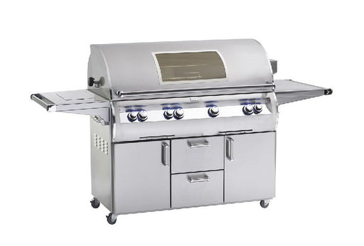 Fire Magic E250s-1Z1E-P6 Electric Grill on Patio Post