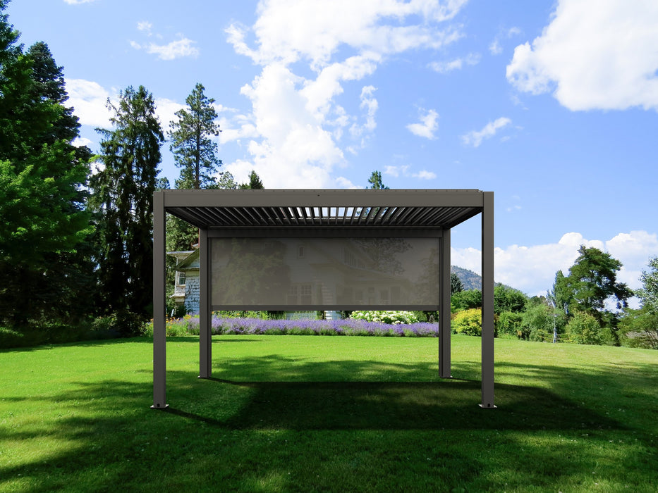 Bon Pergola Wind Resistant Side Shade/Screen, Manual - Bon Pergola - Ambient Home