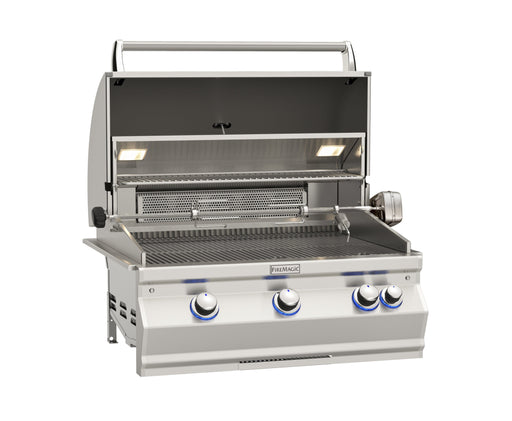 Fire Magic Aurora A830s 46-Inch Built-In Gas & Charcoal Combo Grill With  Analog Thermometer