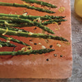 Grilled Steak and Lemon Asparagus