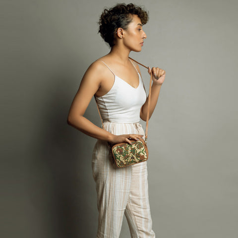 Women's Handcrafted Sling Bag Gifts for Her Tan & Loom 