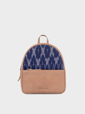 Wanderlust Backpack (Navy Blue), Tan&Loom