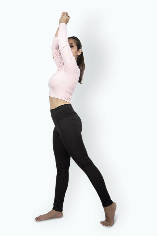 Buy Women Polyester High-Waist Anti-Chafing Gym Leggings Online | Decathlon