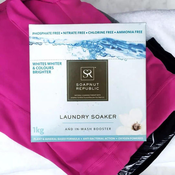 Soak your sports wear with laundry soaker to prevent sweat from bonding to the fabric, and ultimately keep your active wear deodorised and fresh