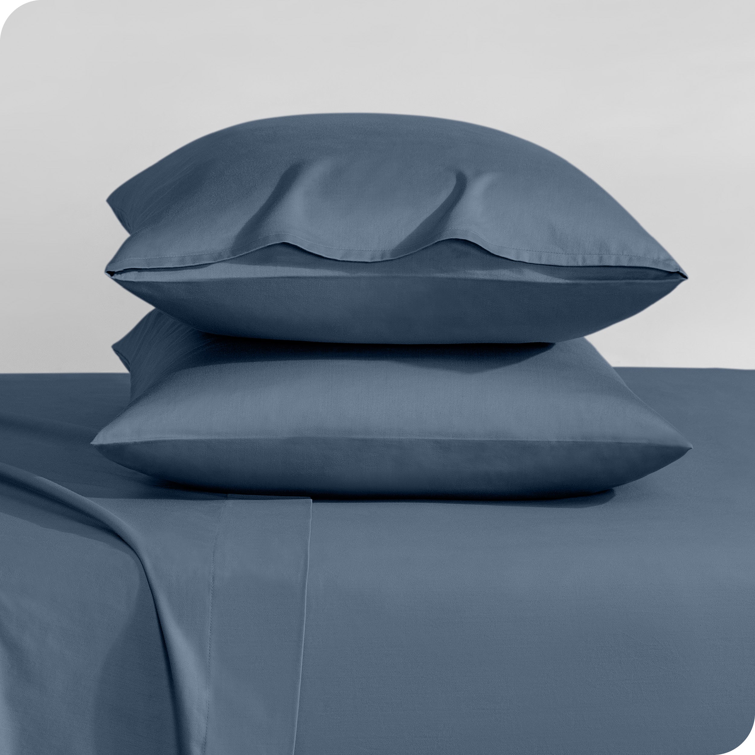 Organic Cotton Sateen Pillowcase Set