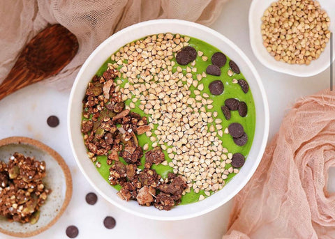 Mint Chocolate Smoothie Bowl 