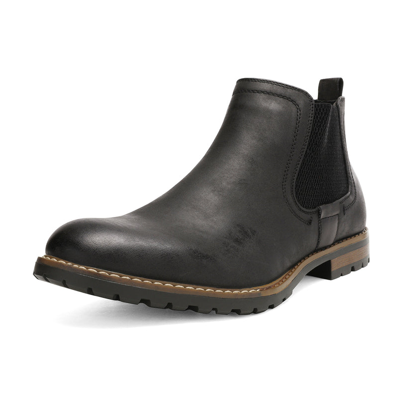 Men's Casual Chelsea Ankle Boots - Bruno Marc