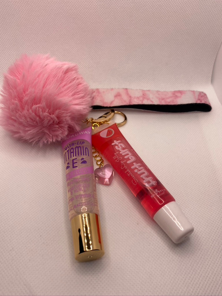 Color Lip Gloss Keychain – Boojee Customs