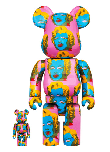 BEARBRICK Andy Warhol's 'Brillo' (400% + 100%) – Post Modern Vandal