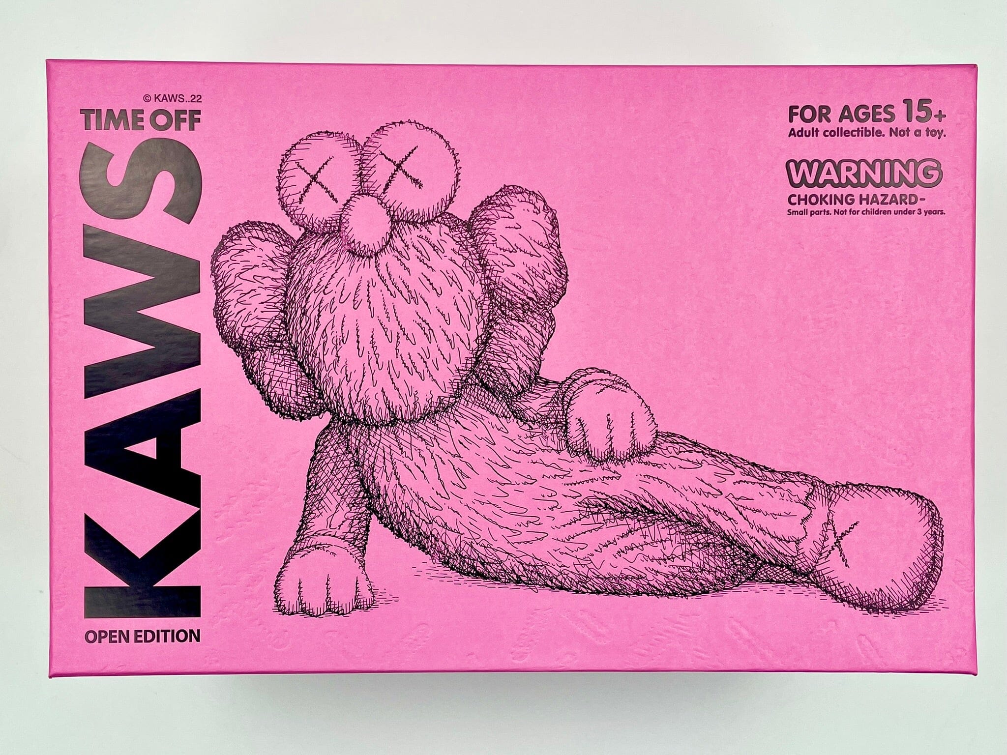 KAWS TIME OFF PINK | myglobaltax.com