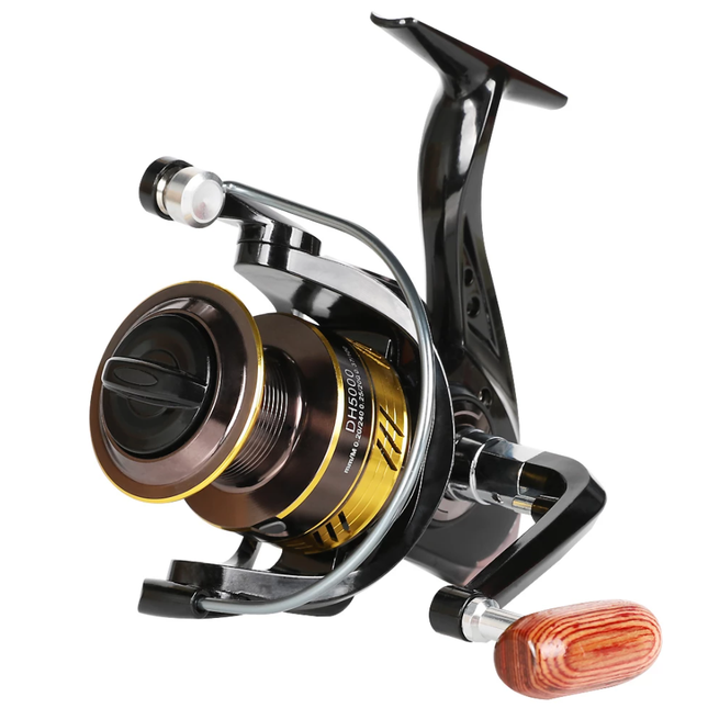 BK series 5+1BB Spinning Fishing Reel 1000-6000 5.2:1 gear ratio