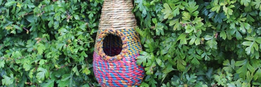 Nester Artisan Fairtrade pour oiseaux