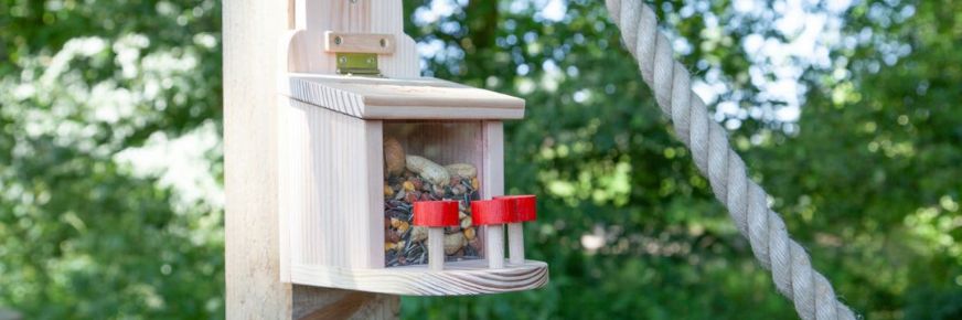 Fluffy Tail Squirrel Feeder