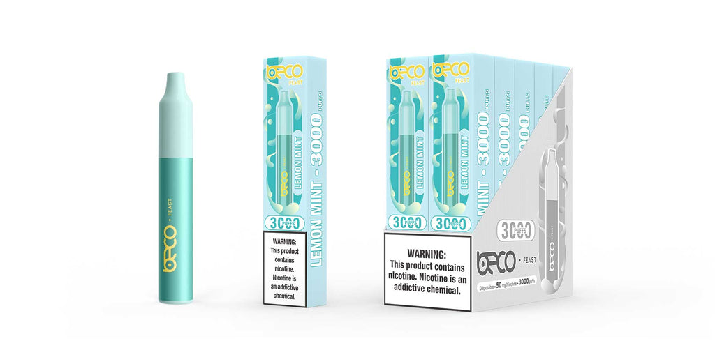 Beco Feast Disposable Vape 3000 Puffs Beco disposable vapes include the Beak 700 and Beco Bar 2. Sleek, flavoursome, easy to use vapes for adult smokers. Official UK Retailers.