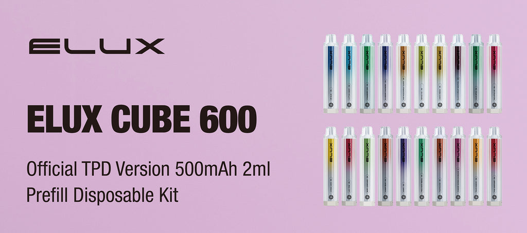 Elux Cube 600 Disposable Vape 600 Puffs