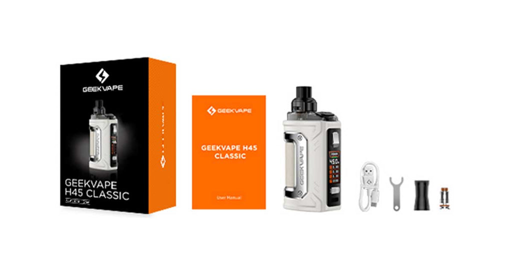 Geekvape H45 Classic What’s Included