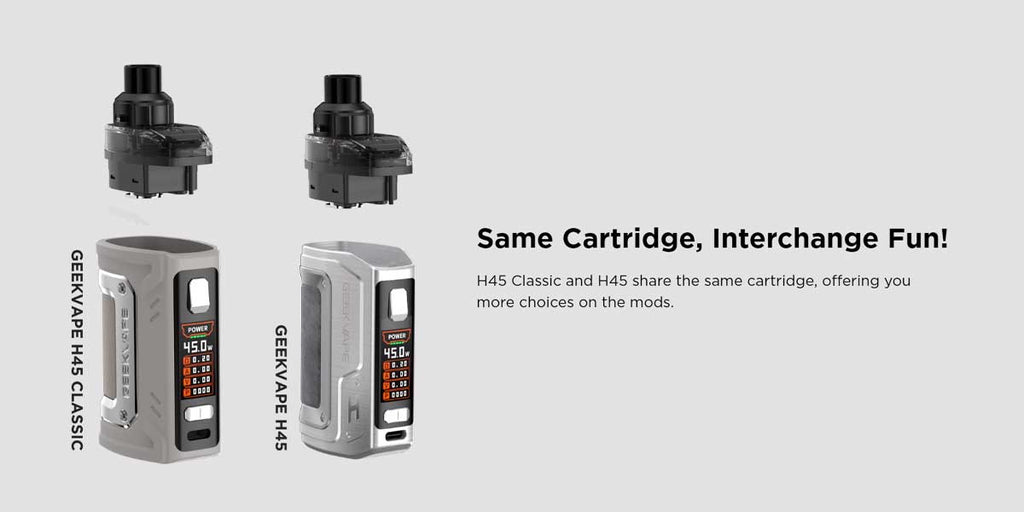 Compatible with H45 Cartridge