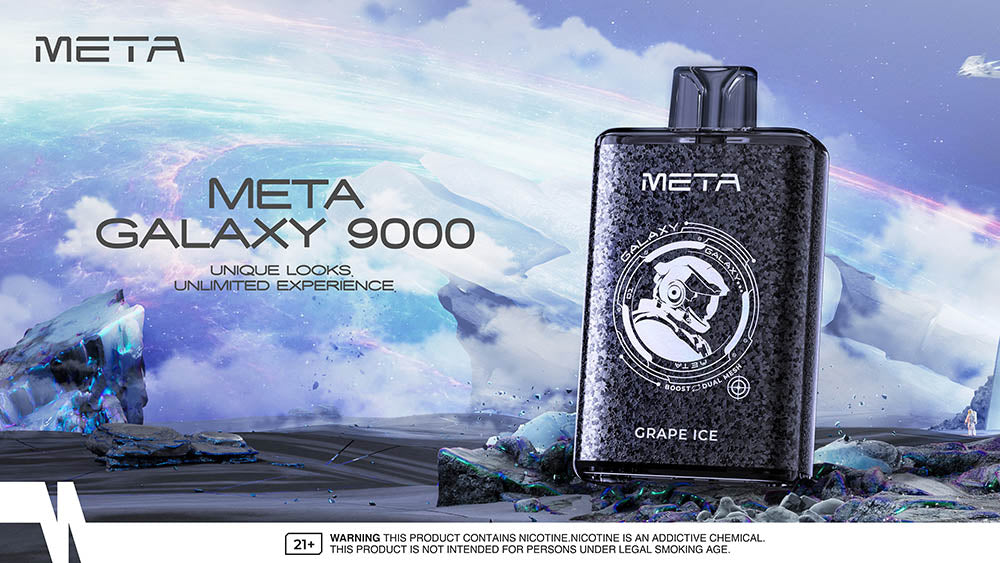 META Galaxy 9000 一次性电子烟 9000 口