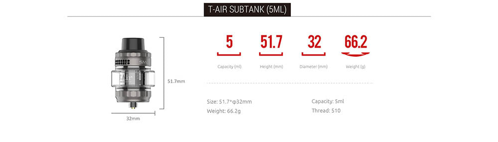 SMOK T-空气副油箱