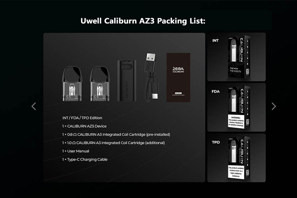 Uwell Caliburn AZ3