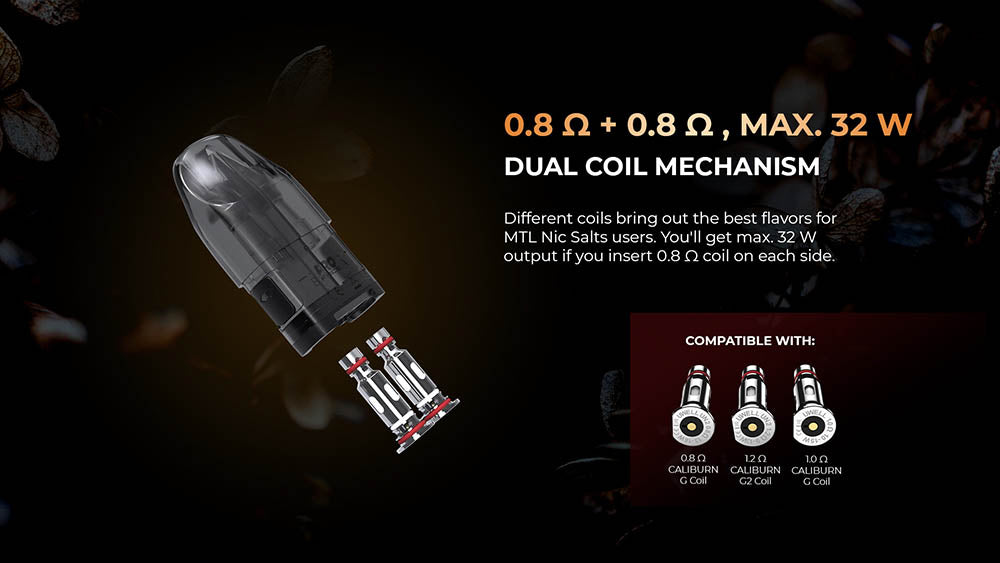 Uwell Caliburn Explorer coils