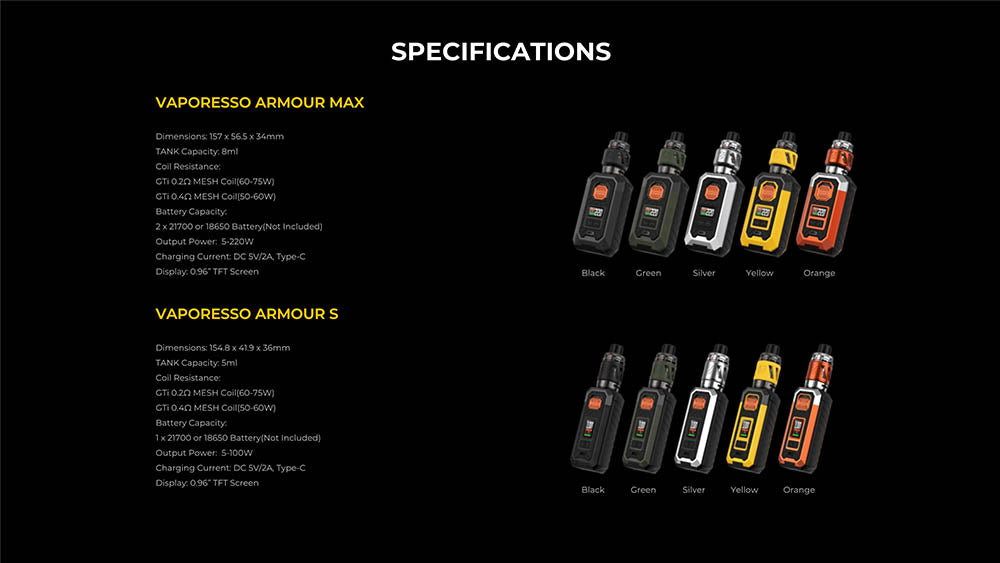 Vaporesso Kit de modificação ARMOR MAX